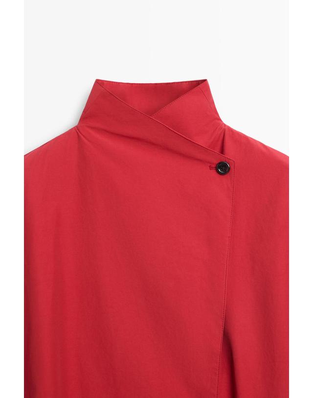 마시모두띠 마시모두띠 코튼 혼방 테크니컬 자켓 6707/687 BRIGHT RED 레드 착용컷