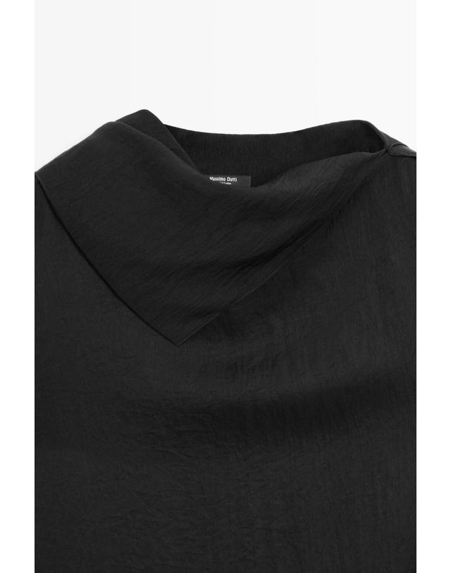마시모두띠 마시모두띠 레이스 헴 민소매 탑 5116/816 BLACK 블랙 착용컷
