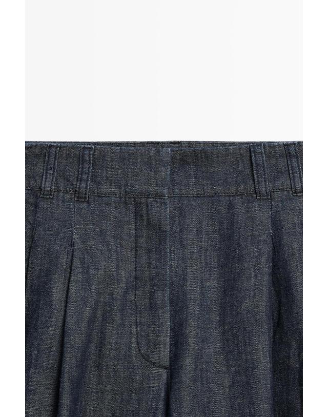 마시모두띠 마시모두띠 벌룬핏 데님 팬츠 5087/987 DARK BLUE 네이비 착용컷