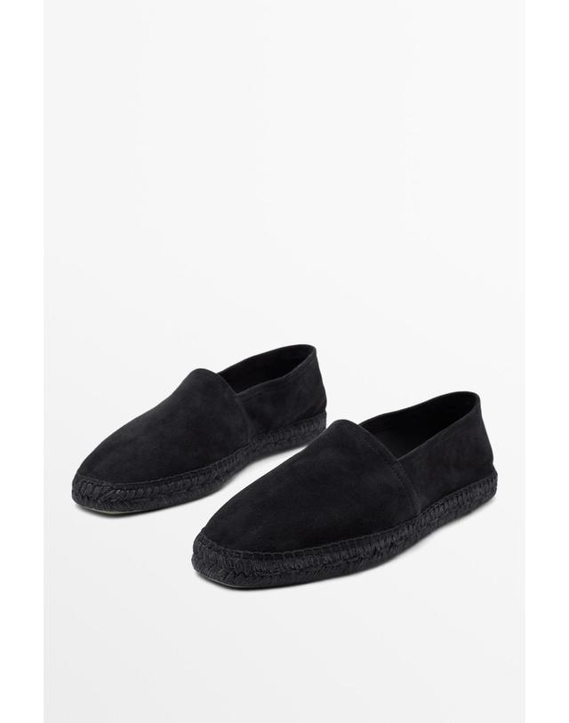 마시모두띠 마시모두띠 레더 에스파드리유 슬립온 2916/750 DARK BLUE 블랙 착용컷