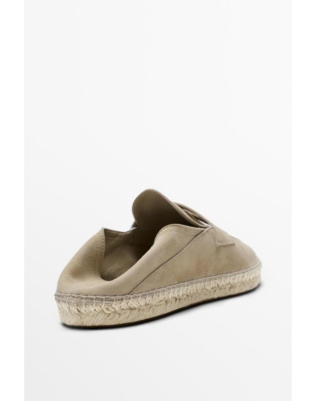 마시모두띠 마시모두띠 스웨이드 페니 에스파드리유 2901/750 BEIGE 베이지 착용컷