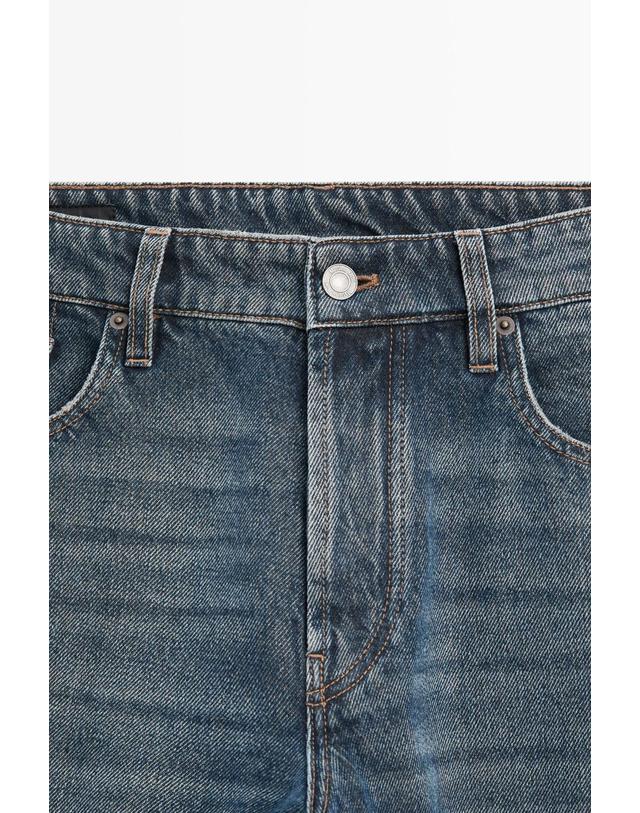 마시모두띠 마시모두띠 슬림핏 크롭 청바지 0508/101 MEDIUM BLUE 블루 착용컷