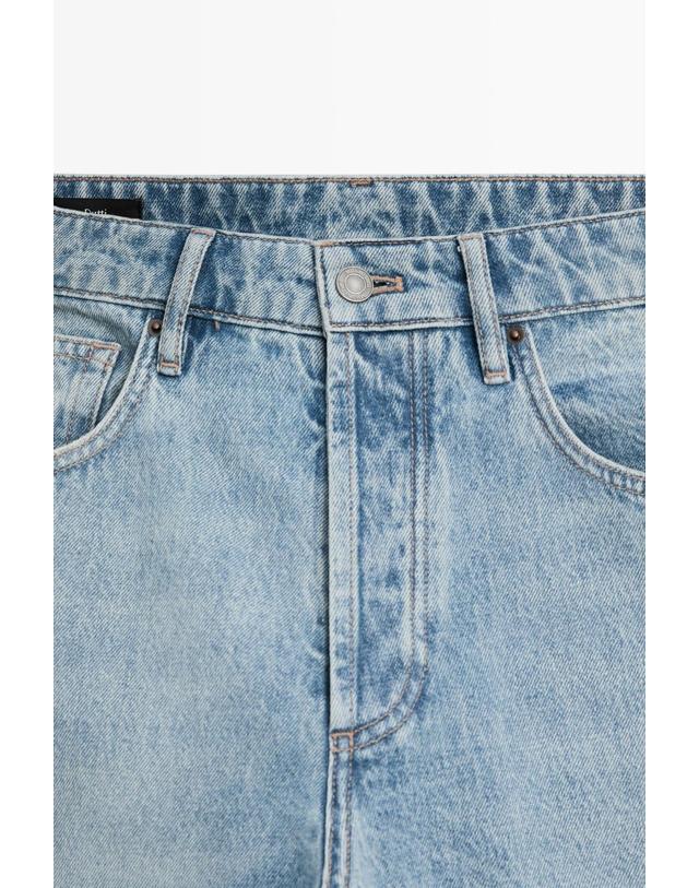 마시모두띠 마시모두띠 와이드핏 청바지 0503/132 LIGHT BLUE 블루 착용컷