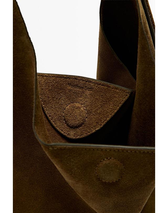 마시모두띠 마시모두띠 스플릿 스웨이드 레더 미니 숄더백 6963/635 KHAKI GREEN 카키 착용컷