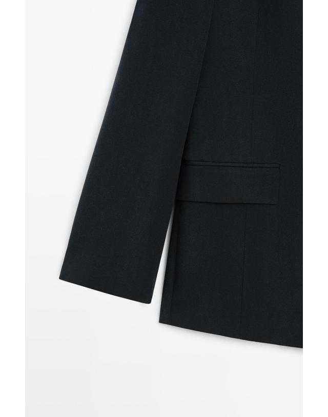 마시모두띠 마시모두띠 플로이 버튼 디테일 테일러드 재킷 6010/506 NAVY BLUE 네이비 착용컷
