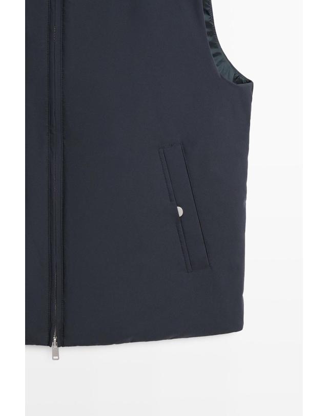 마시모두띠 마시모두띠 초경량 발수 다운 베스트 3244/408 NAVY BLUE 네이비 착용컷