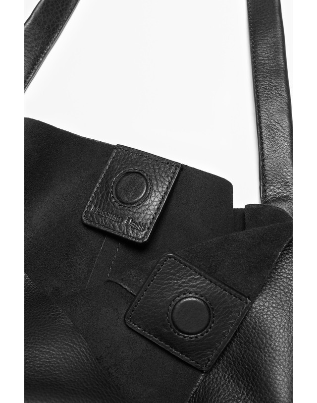 마시모두띠 마시모두띠 나파 레더 토트백 2757/310 BLACK 블랙 착용컷