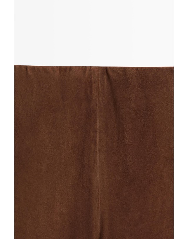 마시모두띠 마시모두띠 스웨이드 플레어 레깅스 팬츠 4751/352 BROWN 브라운 착용컷