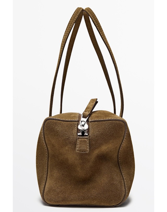 마시모두띠 마시모두띠 스플릿 스웨이드 미니 사첼백 6973/606 KHAKI GREEN 카키 착용컷