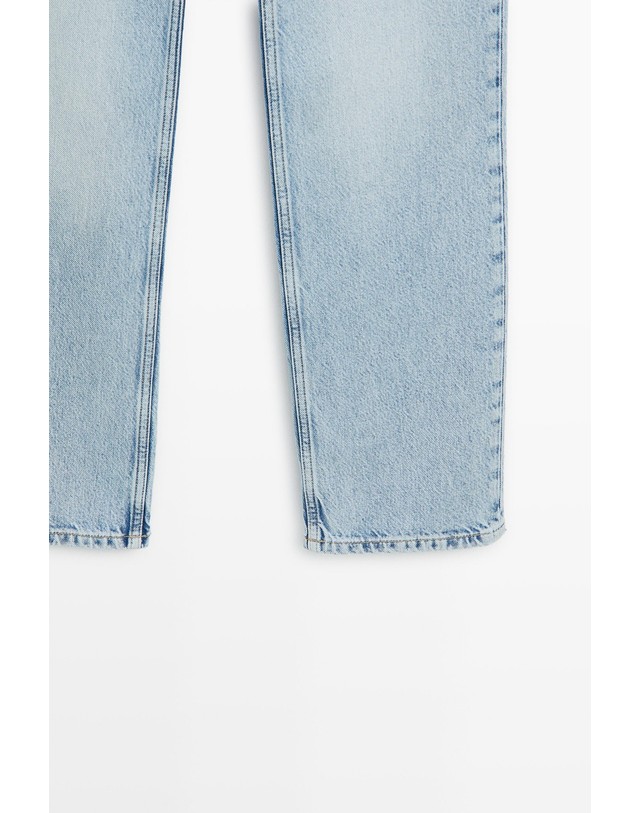 마시모두띠 마시모두띠 릴렉스핏 스트레이트 청바지 5088/887 LIGHT BLUE 블루 착용컷