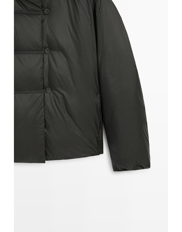 마시모두띠 마시모두띠 토글 디테일 다운 패딩 자켓 6793/639 ANTHRACITE GREY 그레이 착용컷