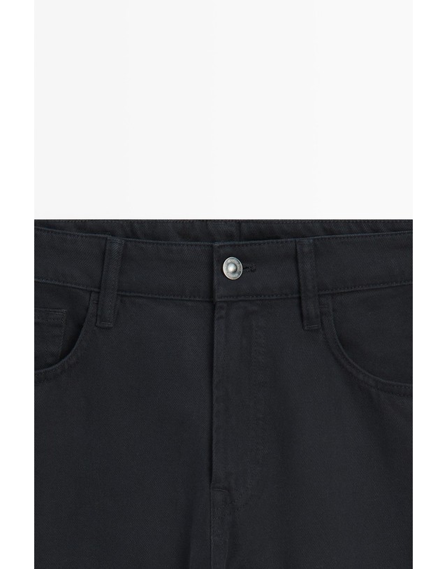 마시모두띠 마시모두띠 테이퍼드핏 코튼 청바지 0551/113 NAVY BLUE 네이비 착용컷