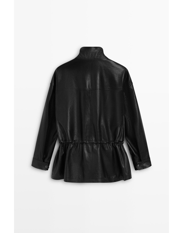마시모두띠 마시모두띠 나파 레더 멀티포켓 자켓 4702/902 BLACK 블랙 착용컷