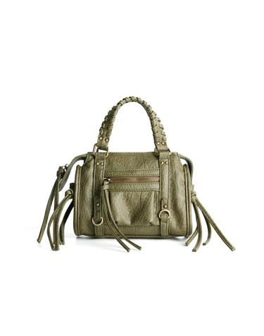 버쉬카 그린 미니 토트 크로스 볼링백 8990/184 KHAKI