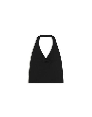 버쉬카 베이직 홀터넥 민소매 탑 1610/443 BLACK