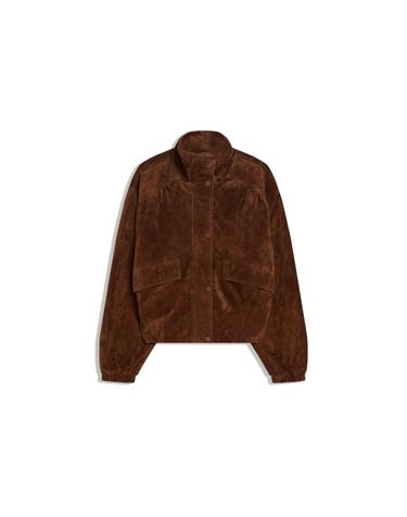 버쉬카 브라운 레더 포켓 재킷 1135/730 BROWN