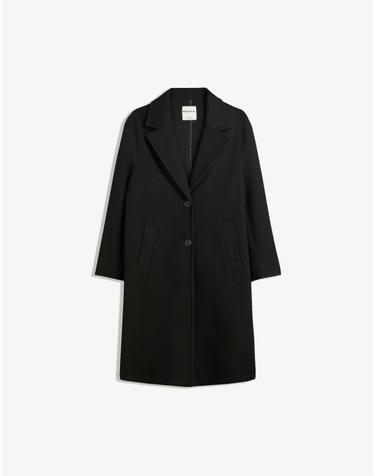 버쉬카 베이직 소프트 롱 코트 1688/741 BLACK