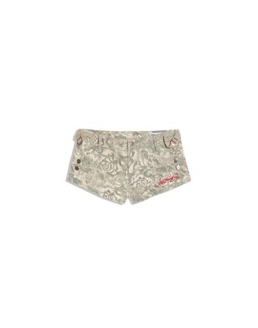 버쉬카 에드하디 자수 반바지 2300/388 KHAKI