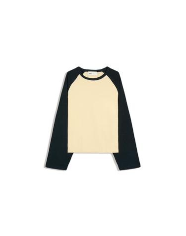 버쉬카 컬러블록 라글란 긴팔 티셔츠 2852/732 YELLOW