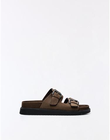 버쉬카 버클 스트랩 샌들 2701/864 BROWN