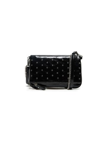 버쉬카 스터드 엔벨로프 클러치백 0494/668 BLACK