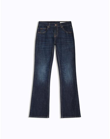 버쉬카 로우라이즈 슬림핏 부츠컷 청바지 2897/352 BLUE