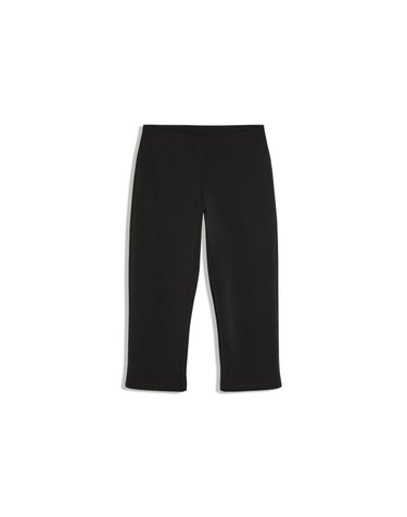버쉬카 블랙 크롭 카프리 팬츠 3382/492 BLACK