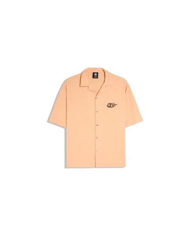 버쉬카 박시핏 프린트 반팔 셔츠 2990/168 ORANGE