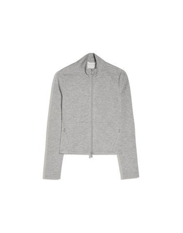 버쉬카 베이직 골지 집업 자켓 2673/741 GREY