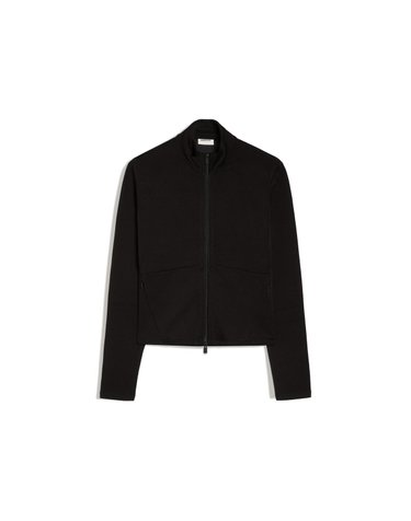 버쉬카 베이직 골지 집업 자켓 2673/741 BLACK