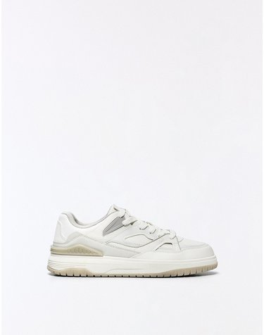 버쉬카 청키 패널 트레이닝 스니커즈 2416/864 WHITE