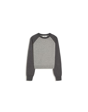 버쉬카 라글란 라운드넥 니트 맨투맨 2556/693 GREY