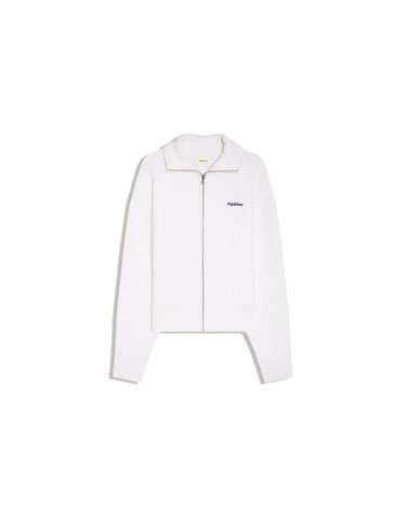 버쉬카 박시 집업 니트 자켓 3017/376 OFF WHITE