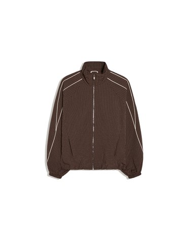 버쉬카 배색 라인 집업 경량 자켓 2568/551 BROWN