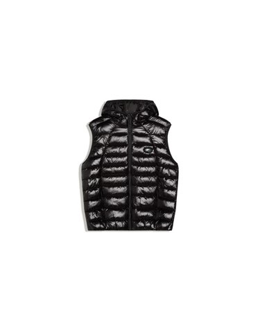 버쉬카 울트라 라이트 퀼팅 후드 베스트 2236/718 BLACK