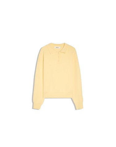 버쉬카 오버사이즈 폴로 니트 스웨터 2829/097 YELLOW