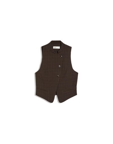 버쉬카 크로스 버튼 베스트 2548/232 BROWN