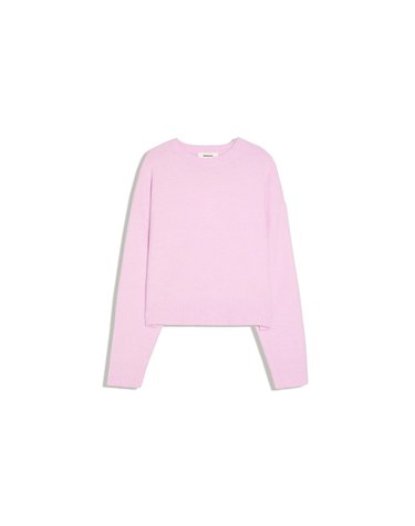버쉬카 라운드넥 크롭 니트 스웨터 2465/376 PINK