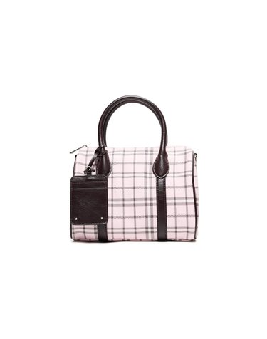 버쉬카 체크 미니 볼링백 2352/673 PINK