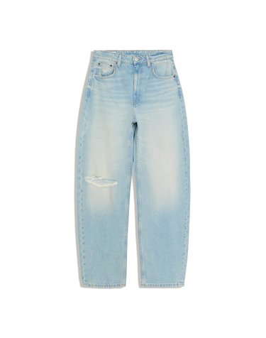 버쉬카 배럴핏 디스트로이드 청바지 2907/290 LIGHT BLUE