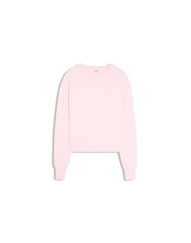 버쉬카 라운드넥 크롭 니트 스웨터 2827/686 PINK