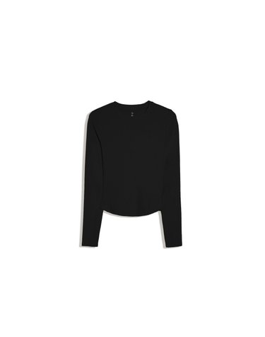 버쉬카 테크니컬 퀵드라이 긴팔 티셔츠 3233/143 BLACK
