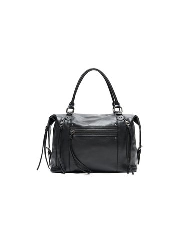 버쉬카 블랙 지퍼 볼링백 2201/204 BLACK