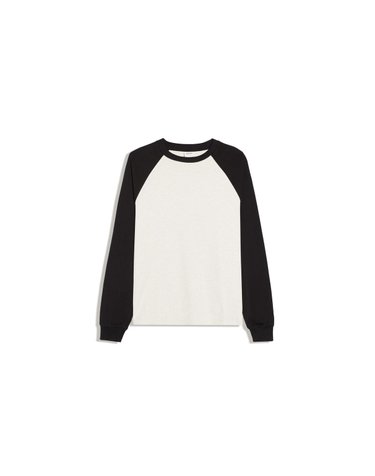 버쉬카 래글런 크루넥 긴팔 티셔츠 3489/116 BLACK