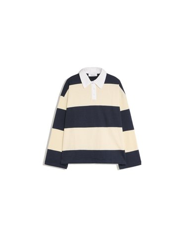 버쉬카 스트라이프 긴팔 폴로 셔츠 3087/190 YELLOW