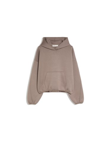 버쉬카 스쿠버 패브릭 크롭 후드티 3205/710 SAND