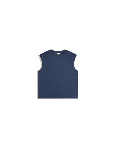 버쉬카 워커 민소매 크루넥 티셔츠 0070/154 NAVY