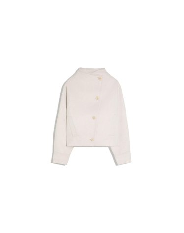 버쉬카 크롭 더블브레스트 펠트 자켓 2738/758 CREAM