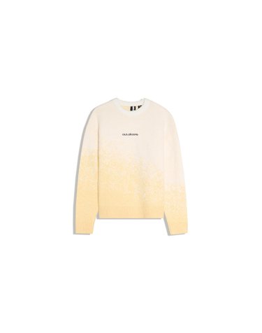 버쉬카 그라데이션 자카드 니트 스웨터 3654/663 YELLOW