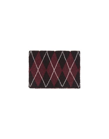 버쉬카 아가일 니트 머플러 3618/668 BROWN